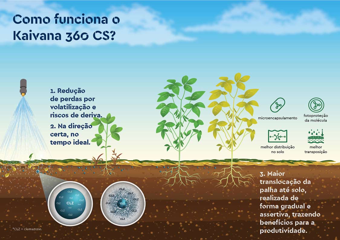 Herbicida da Ourofino Agrociência com alta eficácia no manejo de plantas daninhas