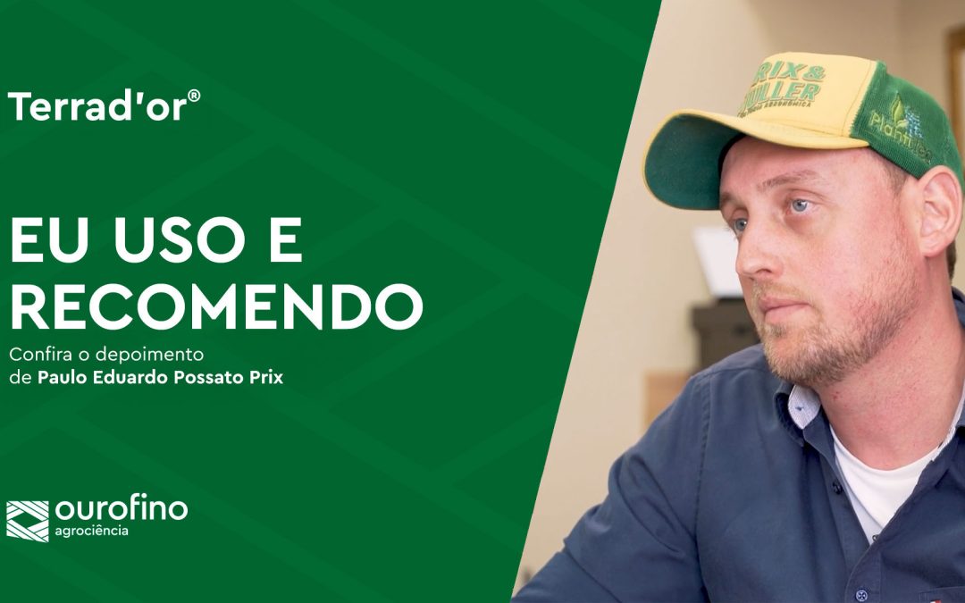 “Um produto que controlou folhas largas e gramíneas.”