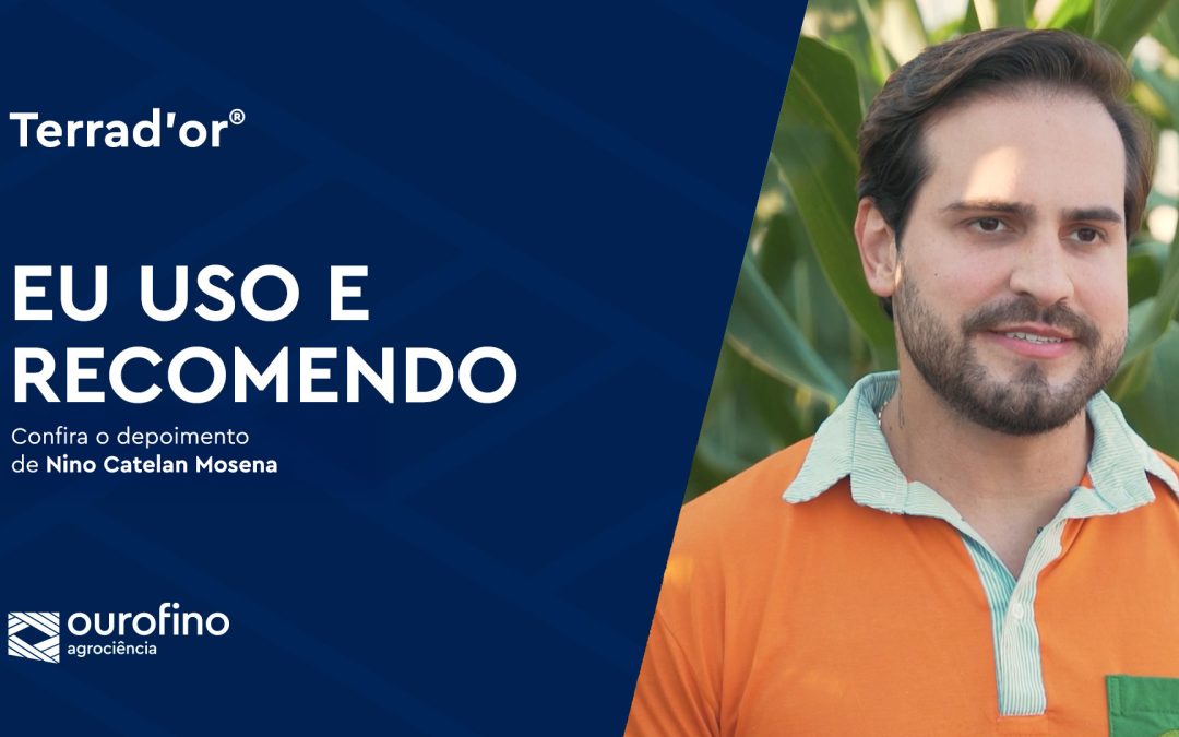 Produtor Nino Catelan comprova Terrad’or no controle de daninhas