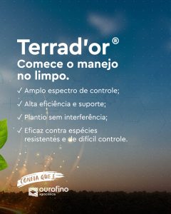 dessecação pré-plantio para controle de plantas daninhas resistentes antes do plantio